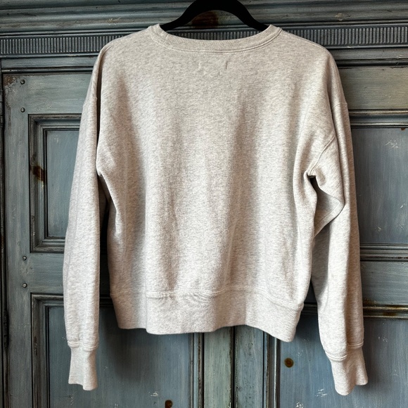 Isabel Marant Etoile Mobyli Sweatshirt in Ecru Size 38 - Picture 9 of 9